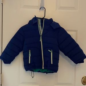 NWT Mini Boden 4-5Y Navy Winter Parka